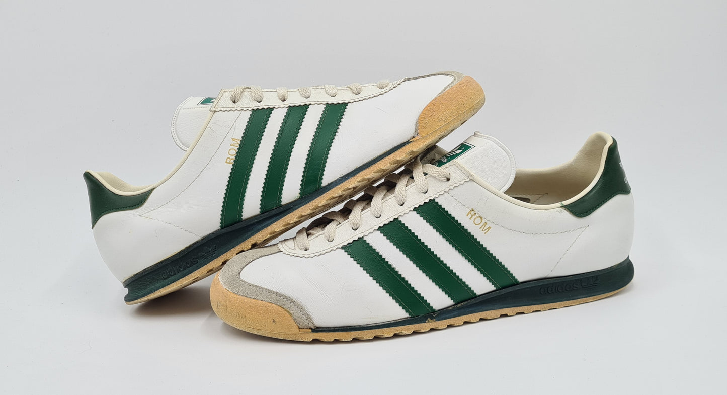 *Guter Zustand* Vintage 1980er Adidas Rom West Germany UK 8,5 / EUR 42 2/3