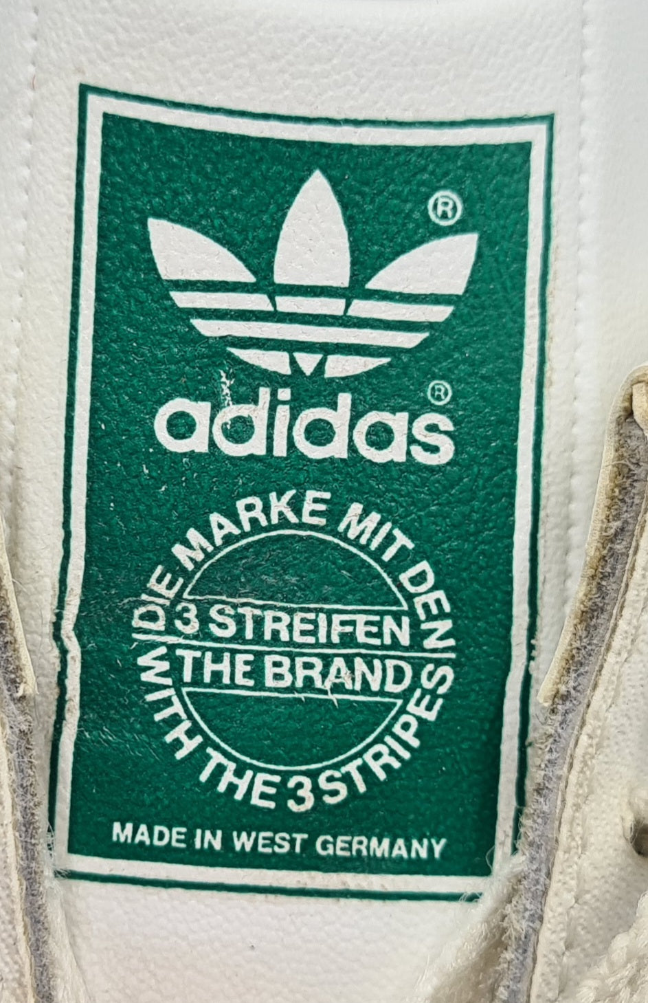 *Guter Zustand* Vintage 1980er Adidas Rom West Germany UK 8,5 / EUR 42 2/3