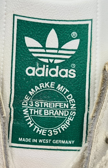 *Guter Zustand* Vintage 1980er Adidas Rom West Germany UK 8,5 / EUR 42 2/3