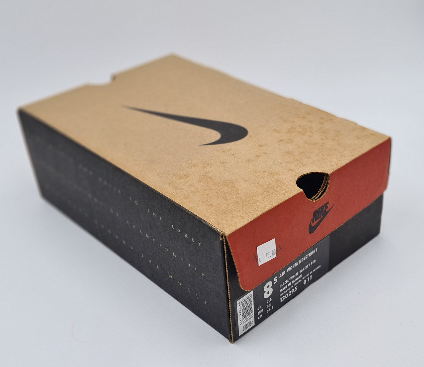*NEU* Vintage 1996 Nike Air Worm Ndestrukt Dennis Rodman UK 7,5 / EUR 42