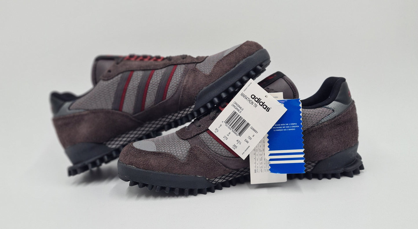 *NEW* 2012 Adidas Marathon TR Brown UK 9 / EUR 43 1/3