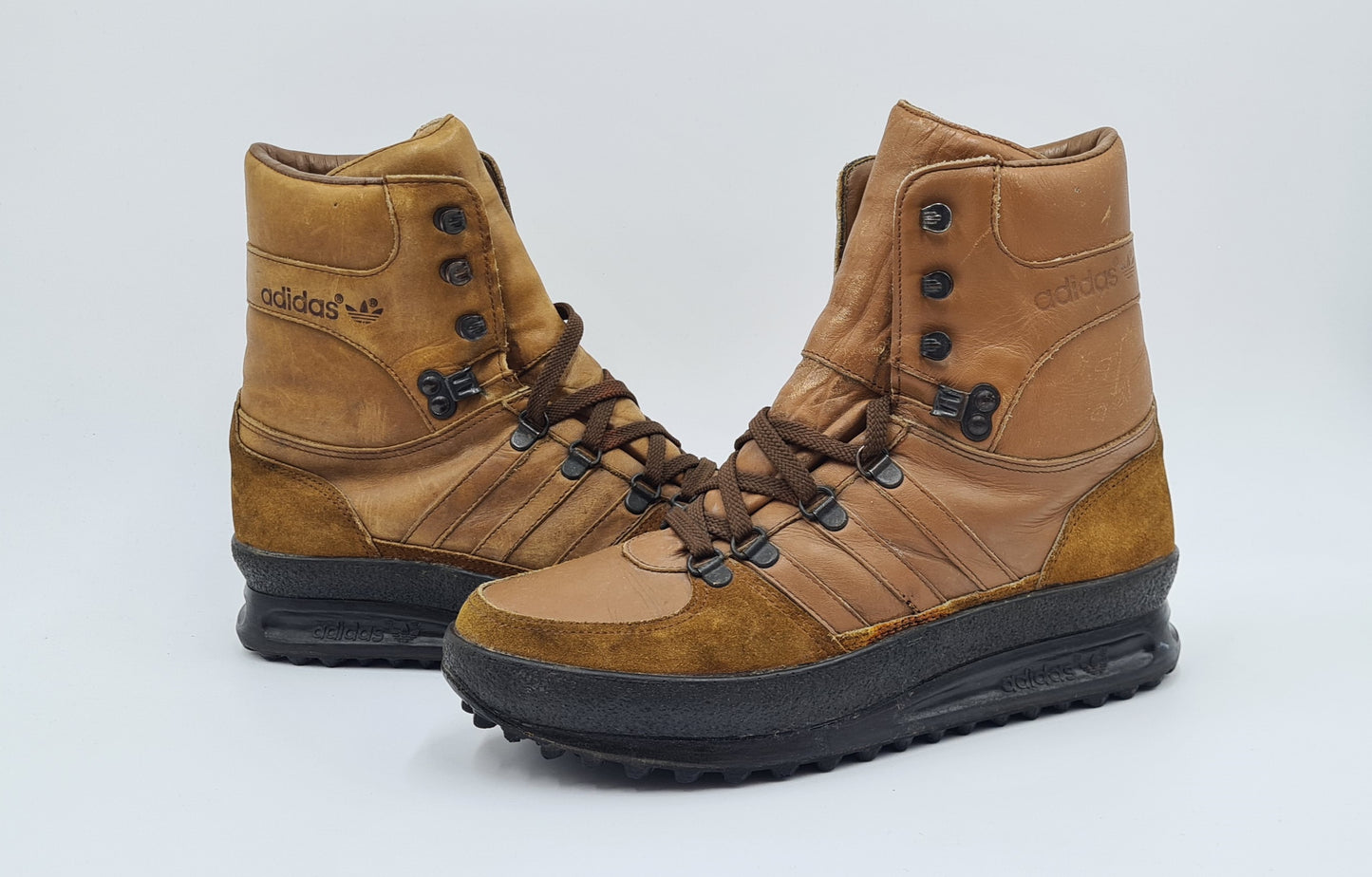 Vintage 1980er Adidas Trekking Boots Yugoslavia UK 7,5 / EUR 41 1/3