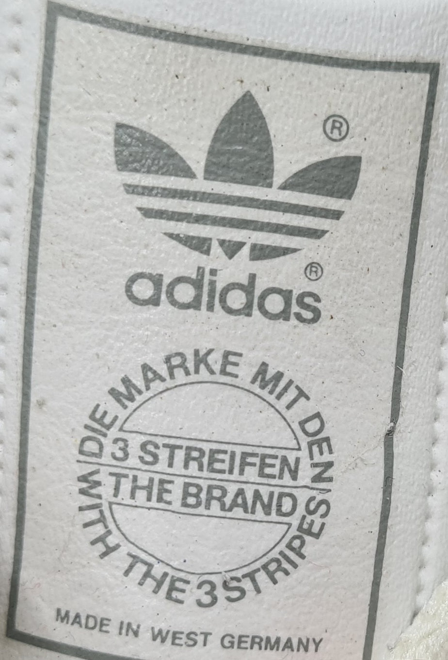 *LIKE NEW* Vintage 1980s Adidas Tennis Court Top W. Germany UK 8.5 / EUR 42 2/3