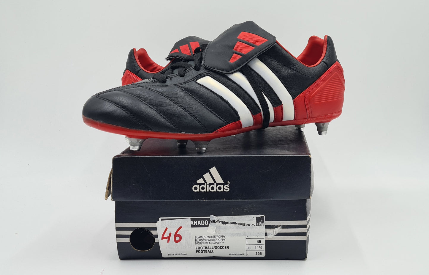 *NEW* 2003 Adidas Manado 2 SG UK 11 / EUR 46