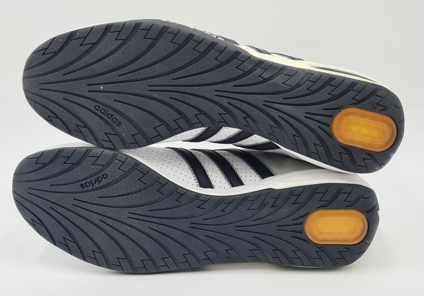 *LIKE NEW* 2006 Adidas Good Year White Adi Racer UK 11.5 / EUR 46 2/3