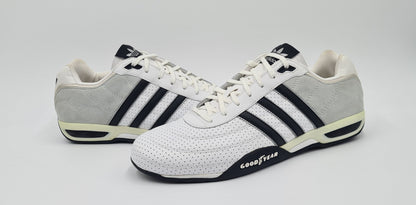 *LIKE NEW* 2006 Adidas Good Year White Adi Racer UK 11.5 / EUR 46 2/3