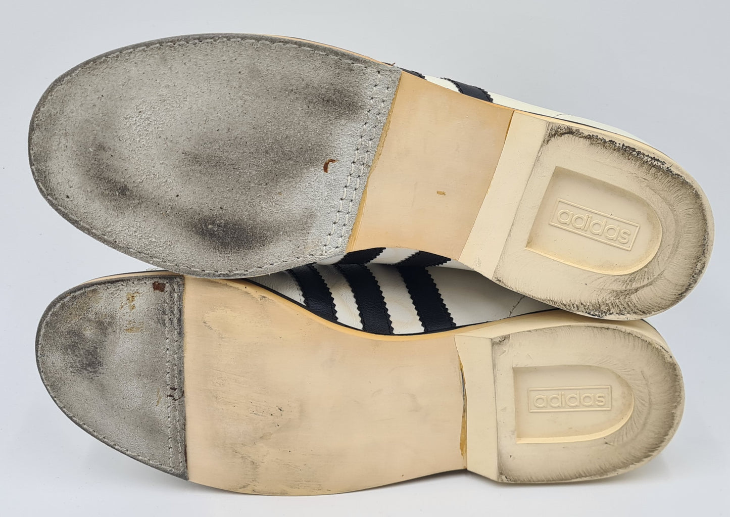*TOP* Vintage 1980er Adidas Bowling Schuhe Gr. UK 6,5 / EUR 40