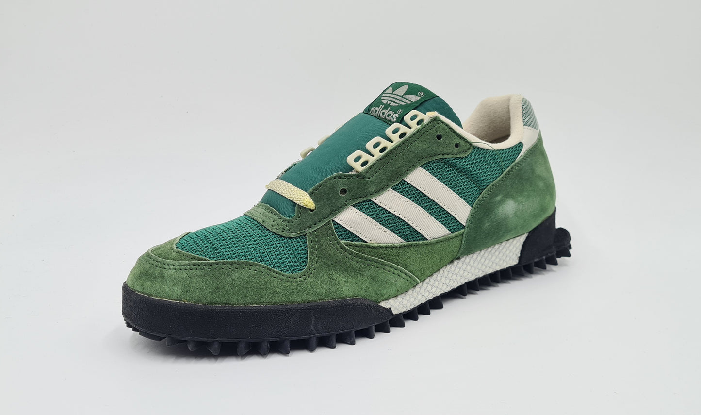 *NEU* Vintage 1990 Adidas Marathon TR 2 Grün UK 11,5 / EUR 46 2/3