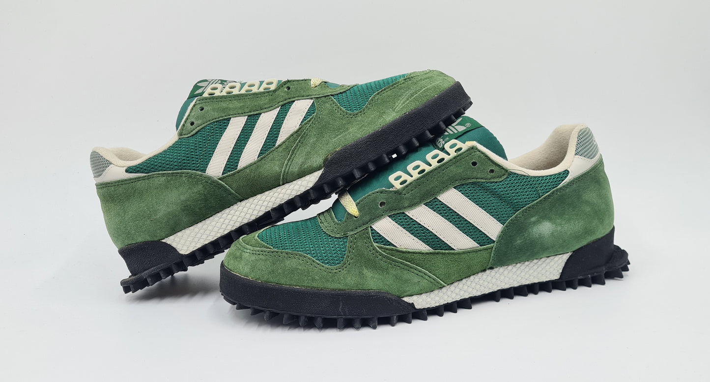 *NEU* Vintage 1990 Adidas Marathon TR 2 Grün UK 11,5 / EUR 46 2/3