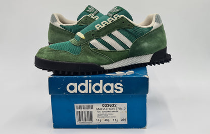 *NEU* Vintage 1990 Adidas Marathon TR 2 Grün UK 11,5 / EUR 46 2/3