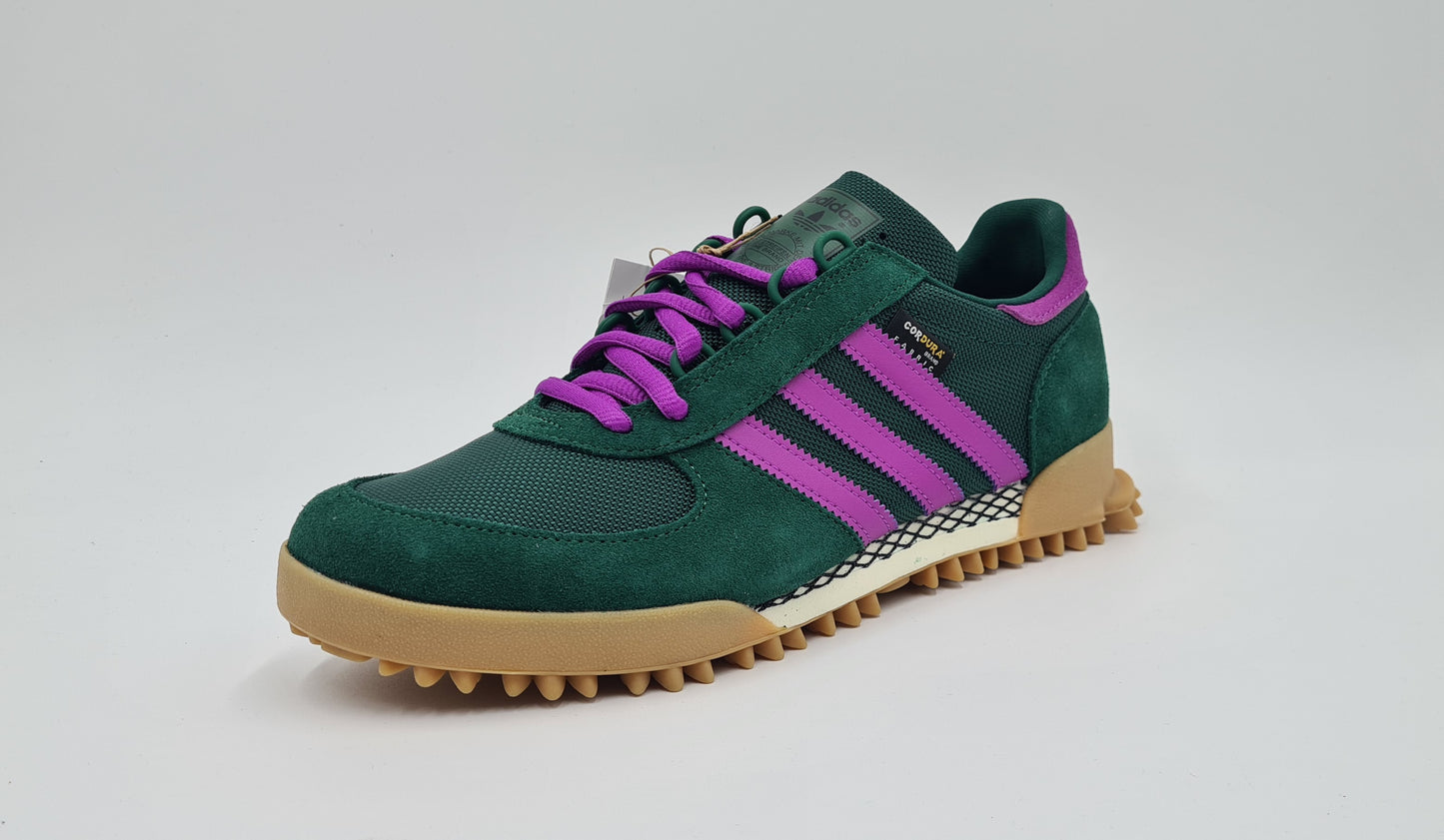 *NEU* 2023 Adidas Marathon TR Cordura Grün / Lila UK 9 / EUR 43 1/3