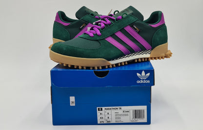 *NEU* 2023 Adidas Marathon TR Cordura Grün / Lila UK 9 / EUR 43 1/3
