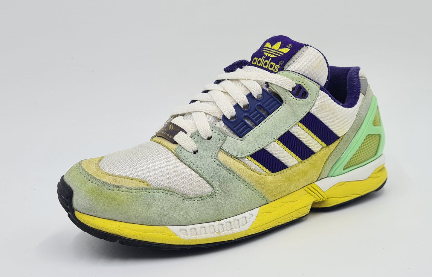 *Ordentlicher Zustand* 2011 Adidas ZX 8000 Super Green Gr. UK 7,5 / EUR 41 1/3