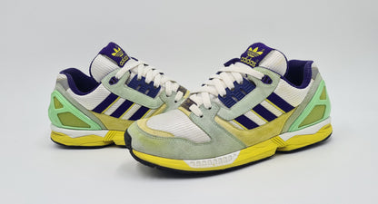*Ordentlicher Zustand* 2011 Adidas ZX 8000 Super Green Gr. UK 7,5 / EUR 41 1/3