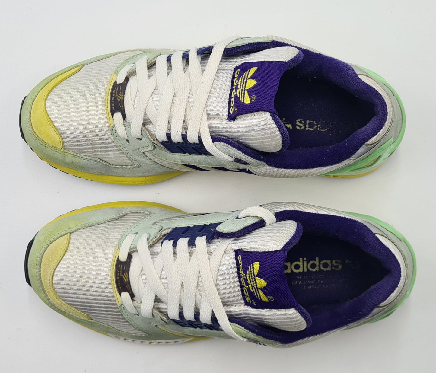 *Ordentlicher Zustand* 2011 Adidas ZX 8000 Super Green Gr. UK 7,5 / EUR 41 1/3
