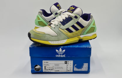*Ordentlicher Zustand* 2011 Adidas ZX 8000 Super Green Gr. UK 7,5 / EUR 41 1/3