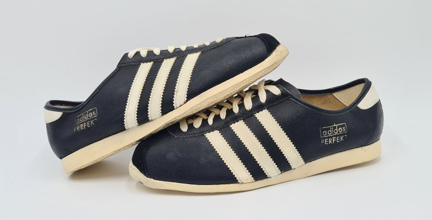 *NEU* Vintage 1960er Adidas Perfekt Yugoslavia UK 8 / EUR 42