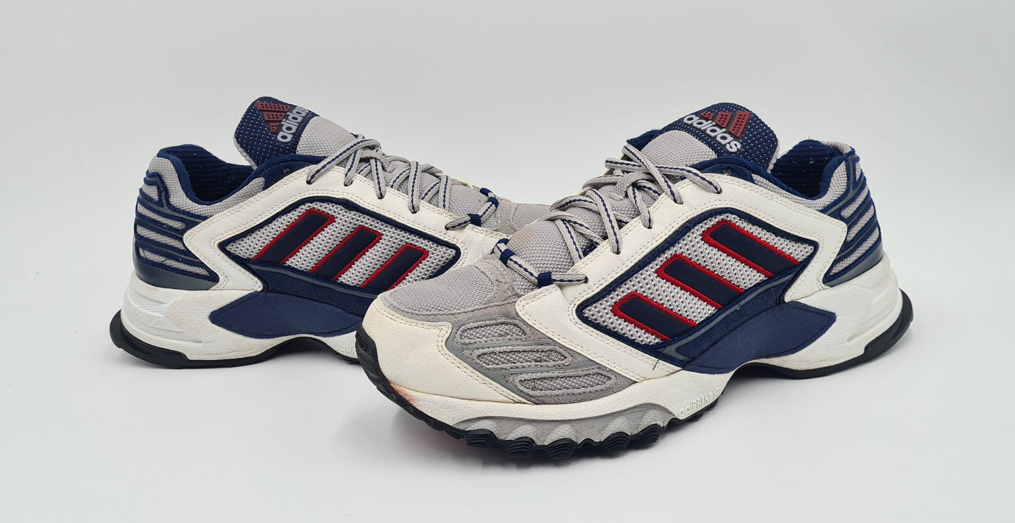 *Guter Zustand* Vintage 2000 Adidas Savage UK 9 / EUR 43 1/3
