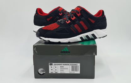 *NEW* 2014 Adidas EQT Equipment Guidance Black Red UK 8 / EUR 42