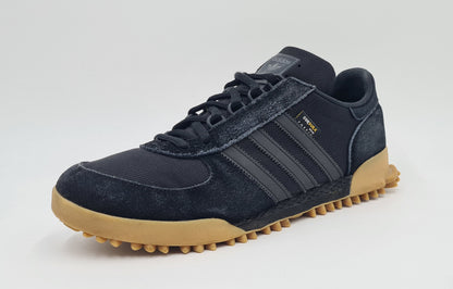 *Guter Zustand* 2021 Adidas Marathon TR Cordura Schwarz UK 10,5 / EUR 45 1/3