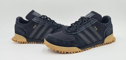 *Guter Zustand* 2021 Adidas Marathon TR Cordura Schwarz UK 10,5 / EUR 45 1/3