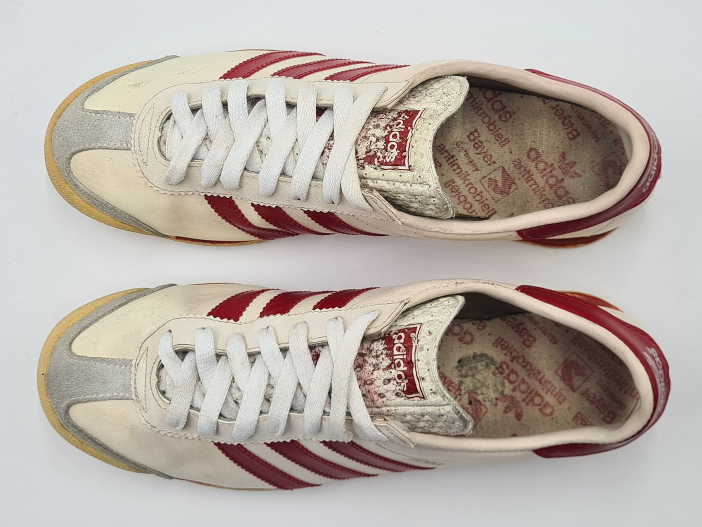 *Guter Zustand* Vintage 1980er Adidas Vienna West Germany UK 7,5 / EUR 41 1/3