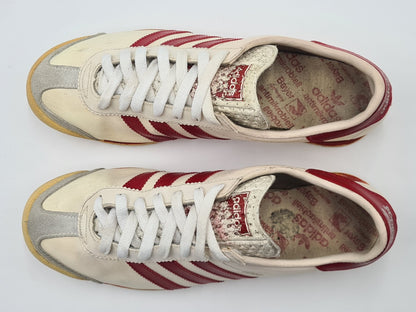 *Guter Zustand* Vintage 1980er Adidas Vienna West Germany UK 7,5 / EUR 41 1/3