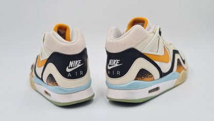 *Guter Zustand* 2014 Nike Air Tech Challenge II 'Kumquat' Agassi Gr. UK 10 / EUR 45