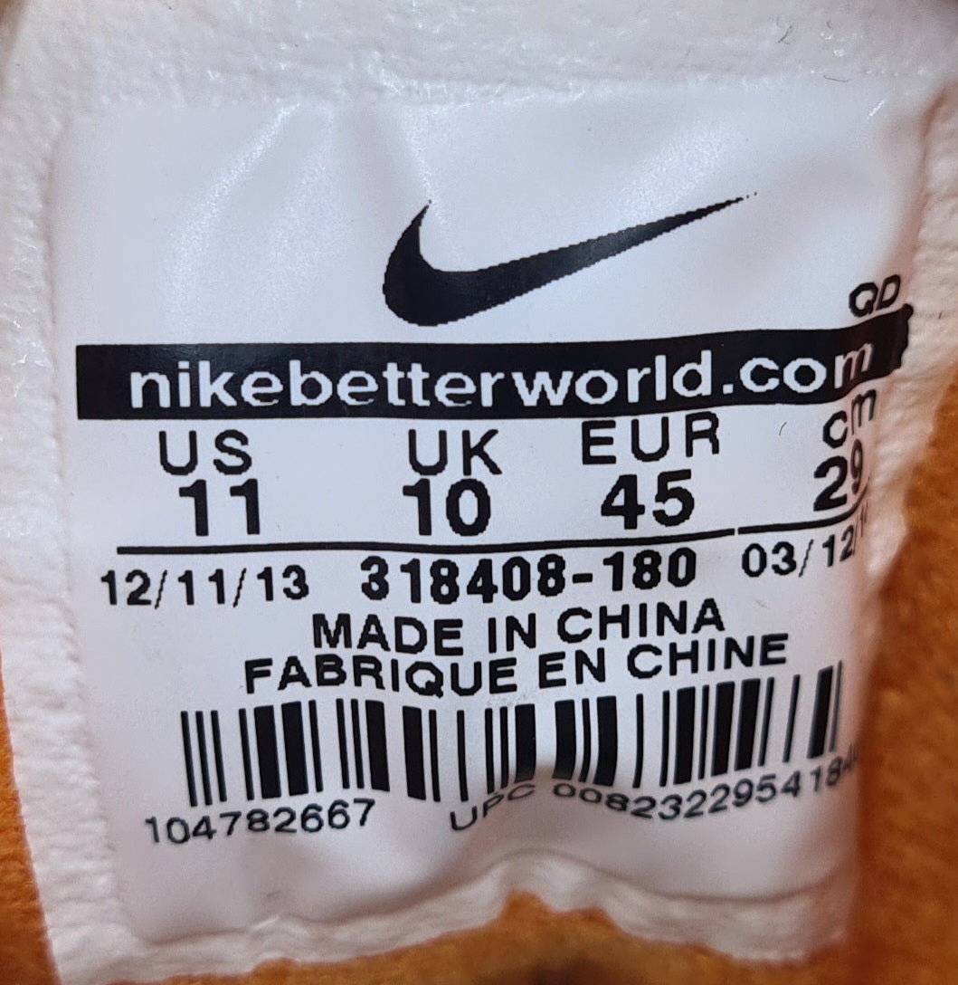 *Guter Zustand* 2014 Nike Air Tech Challenge II 'Kumquat' Agassi Gr. UK 10 / EUR 45