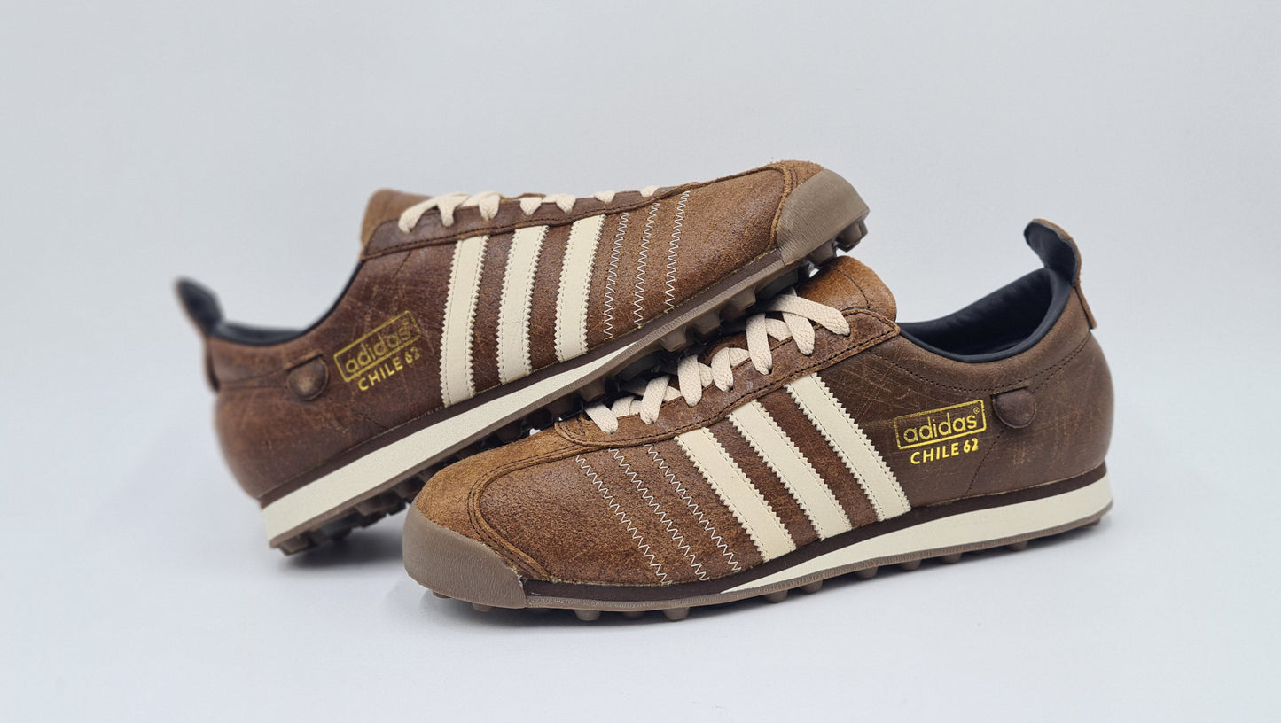 *NEU* Vintage 2014 Adidas Chile 62 Braun UK 10,5 / EUR 45 1/3