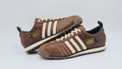 *NEU* Vintage 2014 Adidas Chile 62 Braun UK 10,5 / EUR 45 1/3