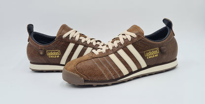 *NEU* Vintage 2014 Adidas Chile 62 Braun UK 10,5 / EUR 45 1/3