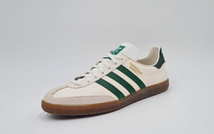 *NEU* Vintage 1980er Adidas Universal Spezial grüne Streifen UK 8,5 / EUR 42 2/3