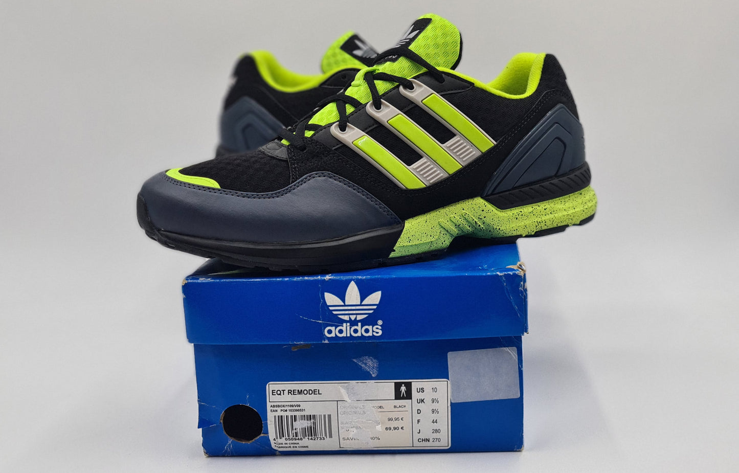 *NEW* 2011 Adidas EQT Remodel Support UK 9.5 / EUR 44
