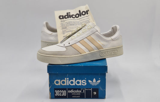 *NEU* Vintage 1980er Adidas Adicolor Taiwan UK 9 / EUR 43 1/3