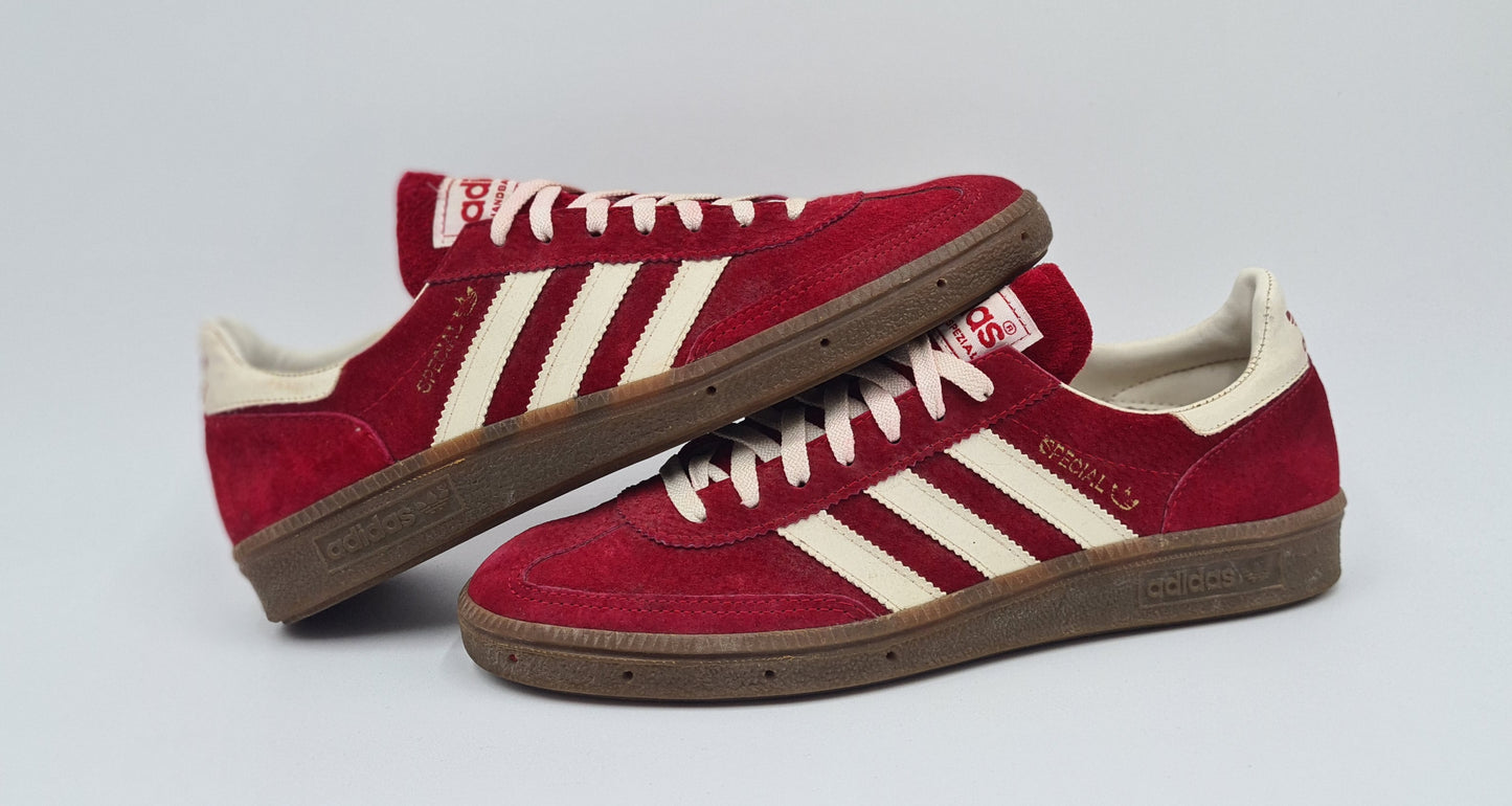 *TOP* Vintage 1995 Adidas Handball Special Rot Russia UK 8,5 / EUR 42 2/3