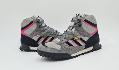 *TOP* 1980er Adidas Marathon TR High aditex Yugoslavia UK 8,5 / EUR 42 2/3