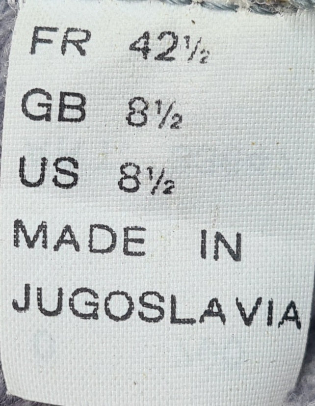 *TOP* 1980er Adidas Marathon TR High aditex Yugoslavia UK 8,5 / EUR 42 2/3