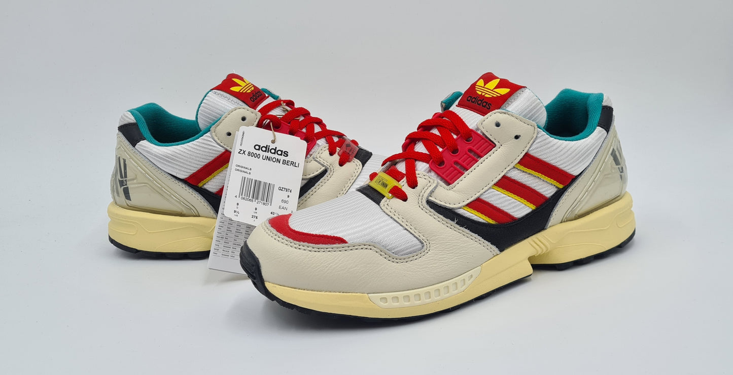 *NEU* 2020 Adidas ZX 8000 Union Berlin Gr. UK 9 / EUR 43 1/3