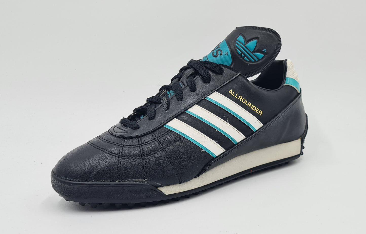 *NEU* Vintage 1989 Adidas Allrounder Indoor Taiwan UK 8,5 / EUR 42 2/3