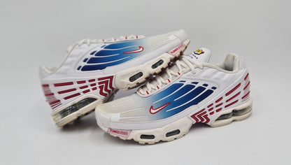 *Guter Zustand* 2022 Nike Air Max Plus 3 III Vivid Blue Gradient Gr. UK 9,5 / EUR 44,5