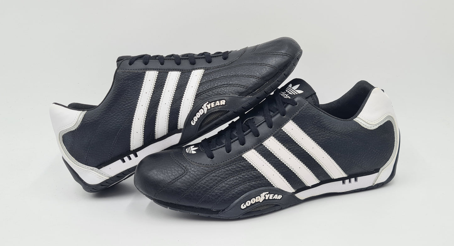 *WIE NEU* 2011 Adidas Adi Racer Low Good Year Schwarz Gr. UK 11 / EUR 46