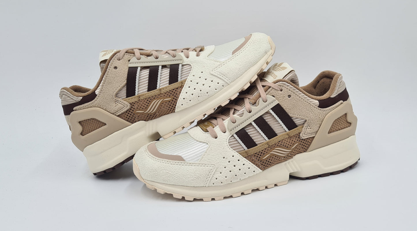*TOP* 2022 Adidas ZX 10000 Coffee Clay Brown UK 8 / EUR 42