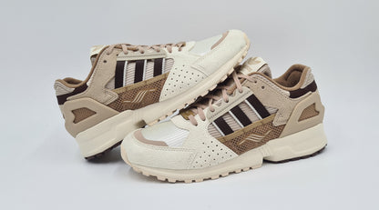 *TOP* 2022 Adidas ZX 10000 Coffee Clay Brown UK 8 / EUR 42