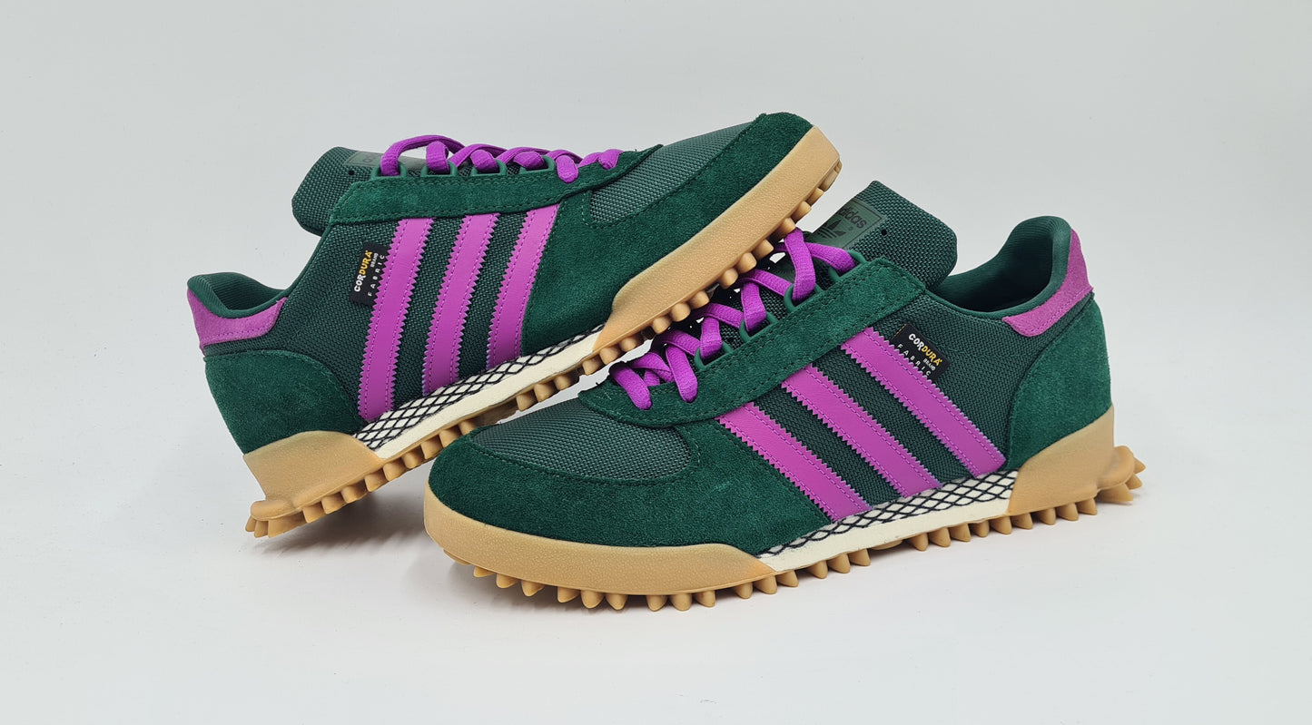 *TOP* 2023 Adidas Marathon TR Cordura Grün Lila UK 9 / EUR 43 1/3