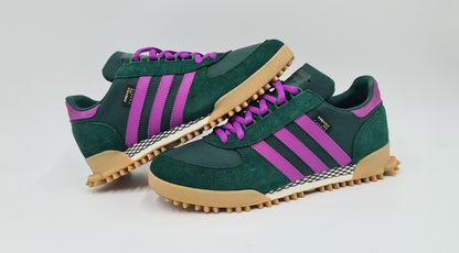 *TOP* 2023 Adidas Marathon TR Cordura Grün Lila UK 9 / EUR 43 1/3