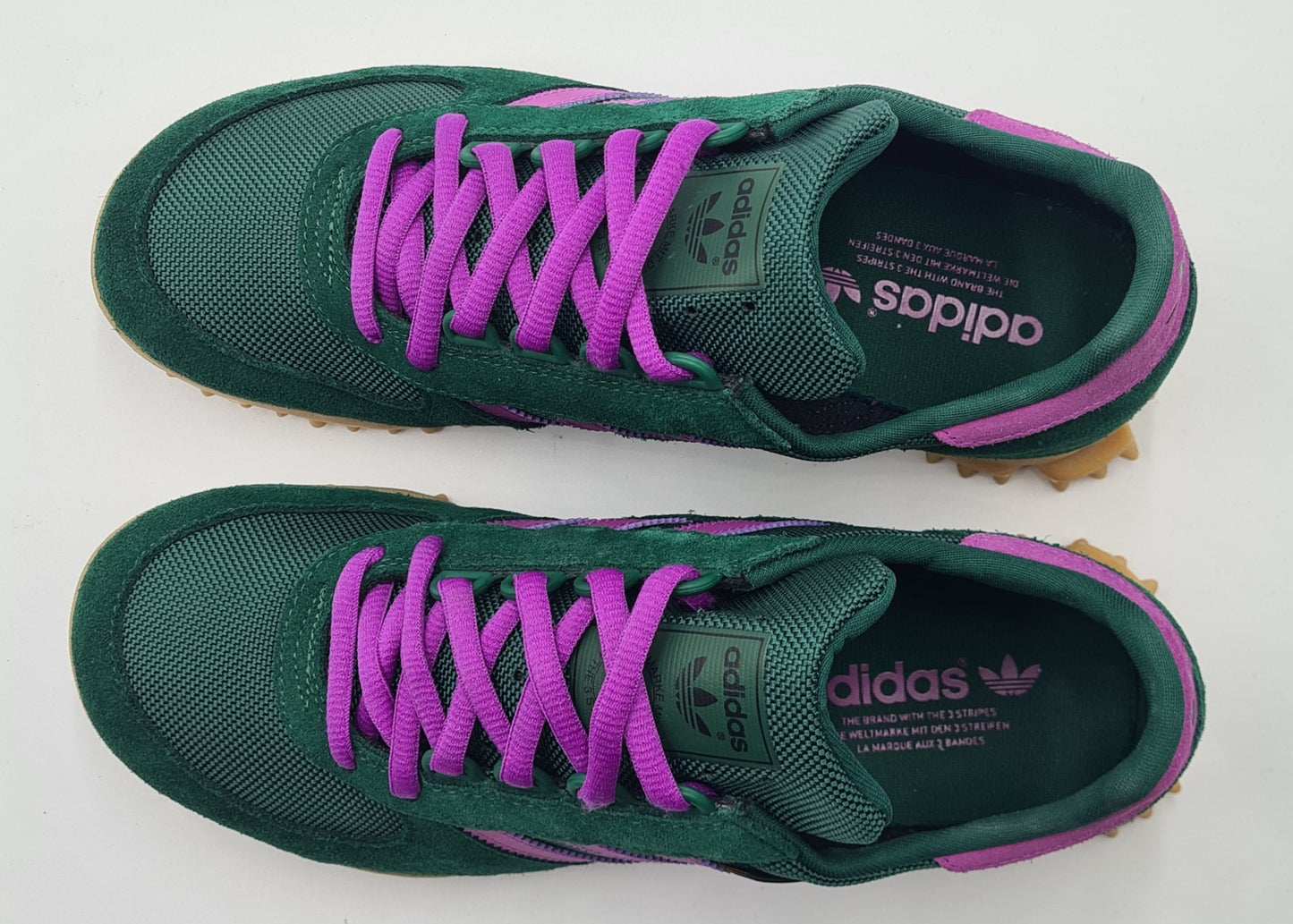 *TOP* 2023 Adidas Marathon TR Cordura Grün Lila UK 9 / EUR 43 1/3