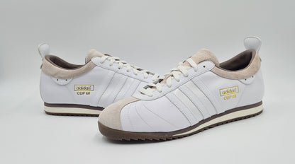 *NEW* Vintage 2008 Adidas Cup 68 White UK 12 / EUR 47 1/3