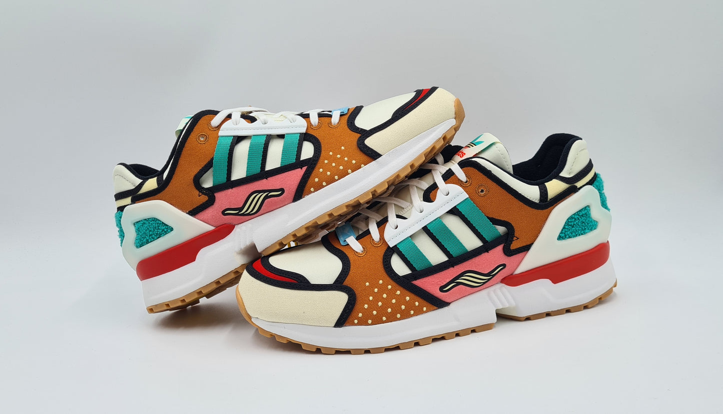 *NEU* 2020 Adidas X The Simpsons ZX 10000 'Krusty Burger' Gr. UK 8,5 / EUR 42 2/3