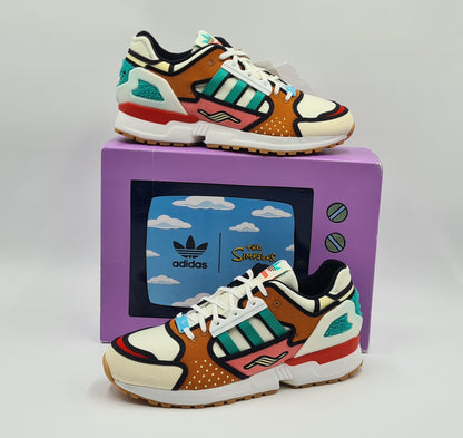 *NEU* 2020 Adidas X The Simpsons ZX 10000 'Krusty Burger' Gr. UK 8,5 / EUR 42 2/3